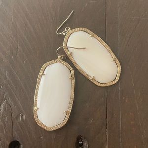 Kendra Scott Danielle Earrings - white
